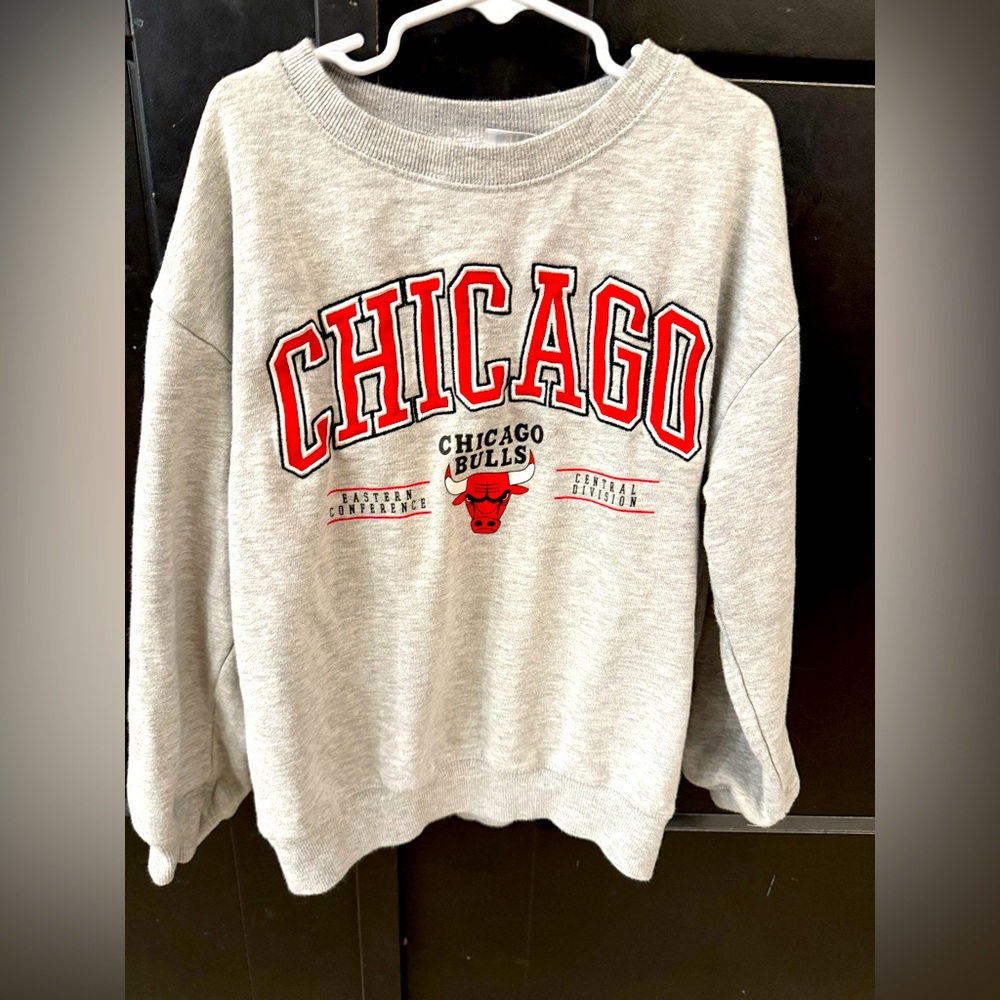 Cotton Kids NBA Chicago Bulls sweatshirt size 9-10